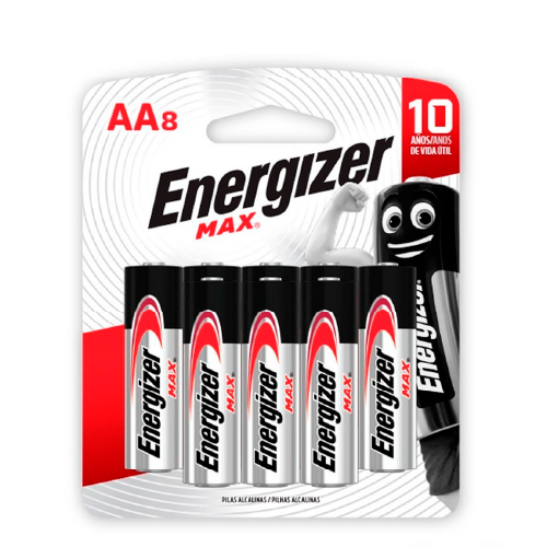 Pila AA blister 8un alcalina